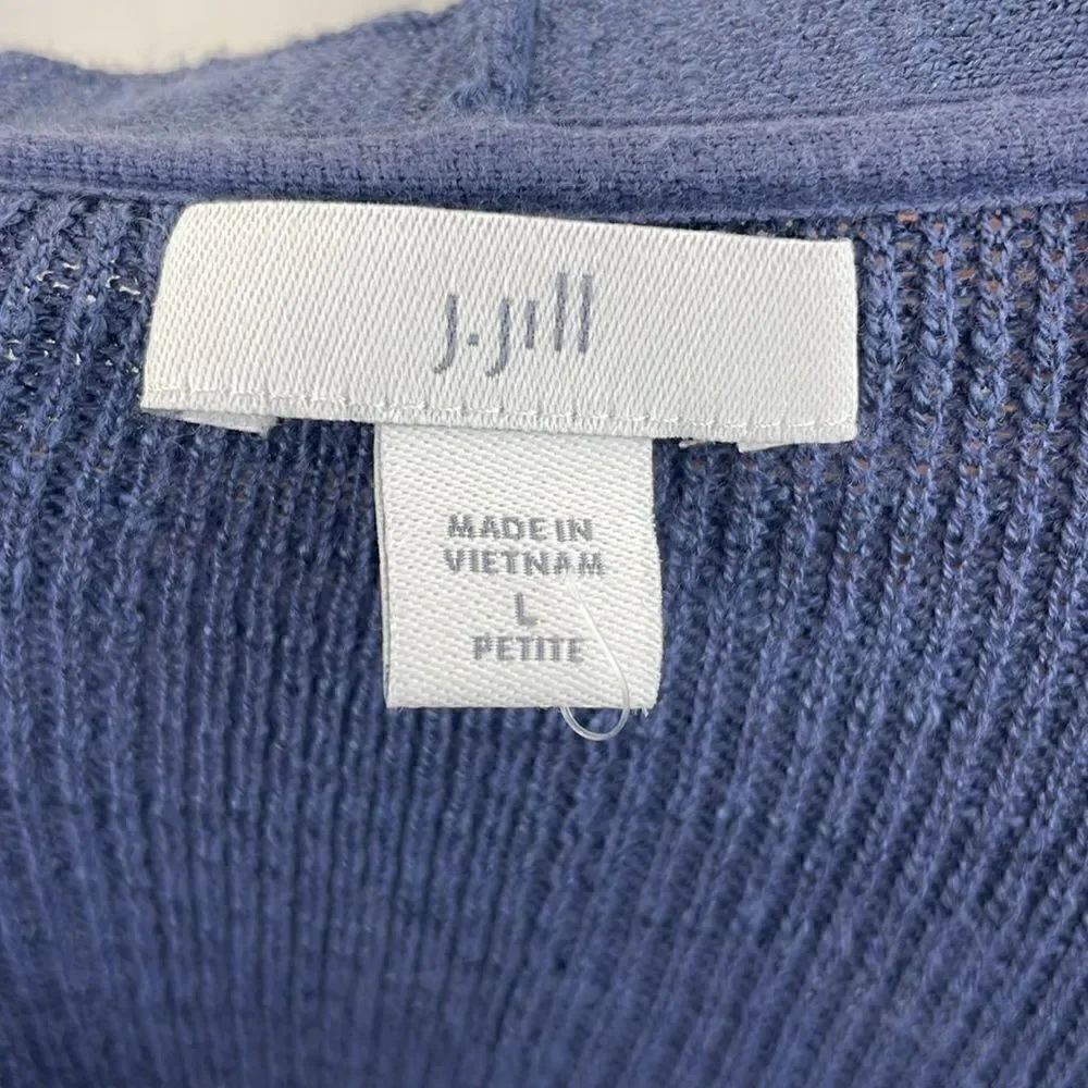 J. Jill open front cardigan size Large - Picture 5 of 6